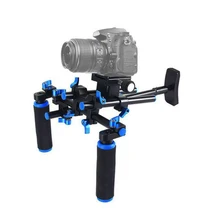 Dual Handle Shoulder Stabilizer/Bracket Video Shooting Steady Video Camera Photo Studio Accessories FOR Canon Sony Nikon DSLR