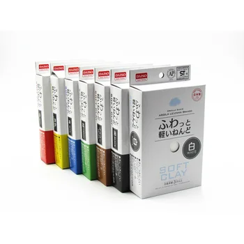 

Non-Toxic Soft Clay Lightweight Modeling Air Dry Ultralight Clay Multicolor Plasticine