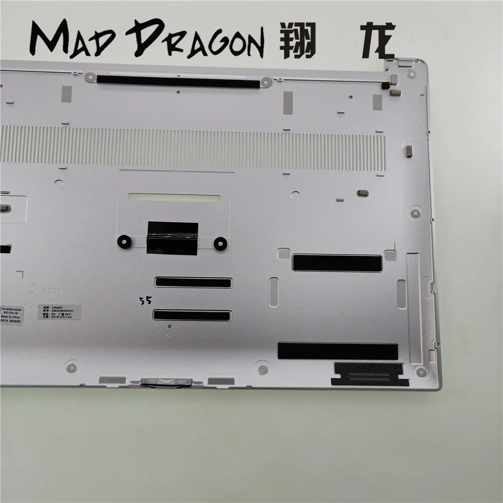 Бренд MAD DRAGON ноутбук новая Серебристая белая Нижняя крышка для Dell XPS 15 9570/Precision 5530