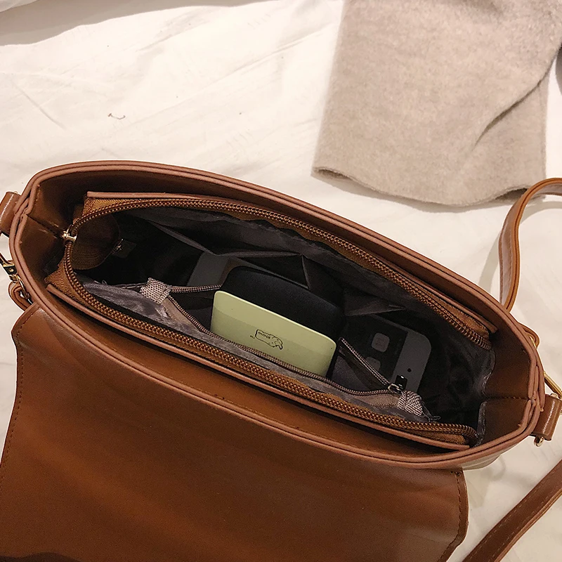 Bolsa Feminina маленькие квадратные сумки для женщин винтажные простые кожаные через