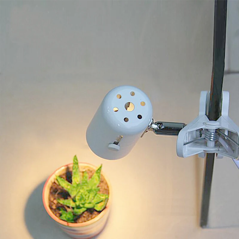 Grow Light Support with the Clip E27 Ceramic Socket Scalability Long or