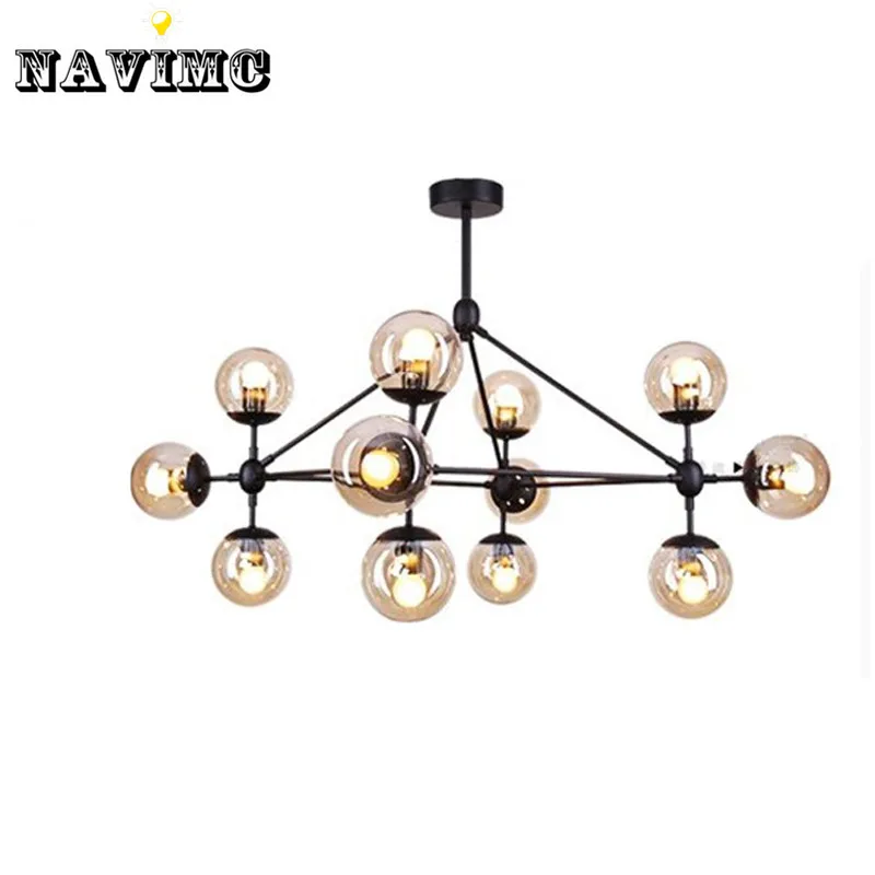 Jason Miller Magic Modoern Vintage Pendant Lights for Restaurant Parlor Hotel Iron Glass  DNA Lamp Indoor Lighting Fixture