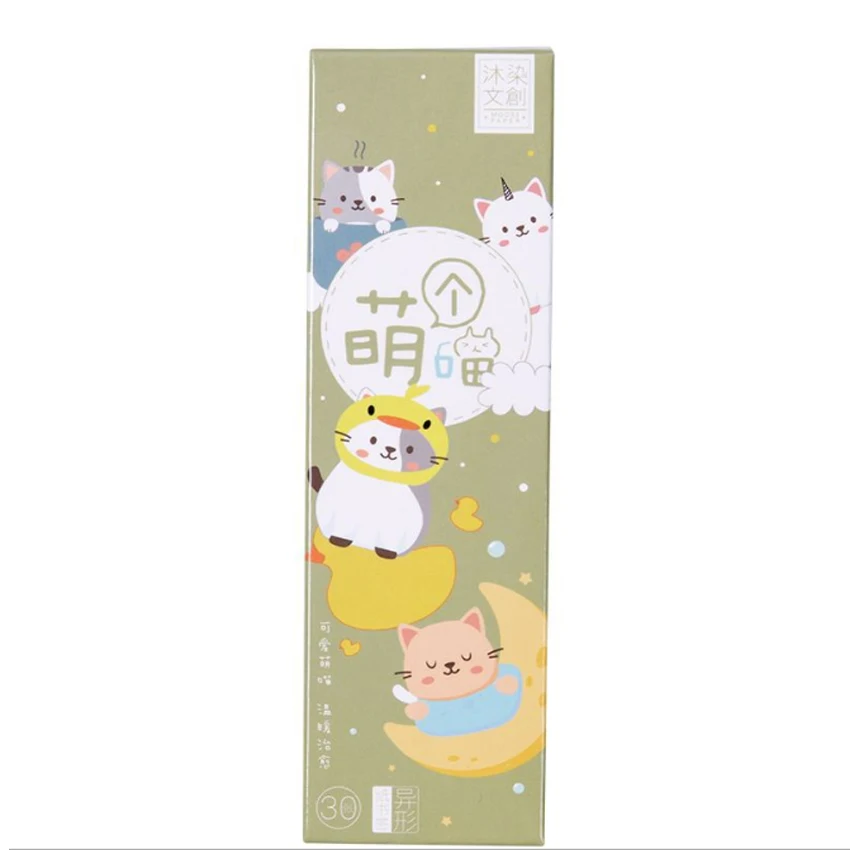 

8packs/lot Really Kawaii Cat Cartoon Animals Paper Card Bookmark Film Bookmark Gift Stationery Wholesale