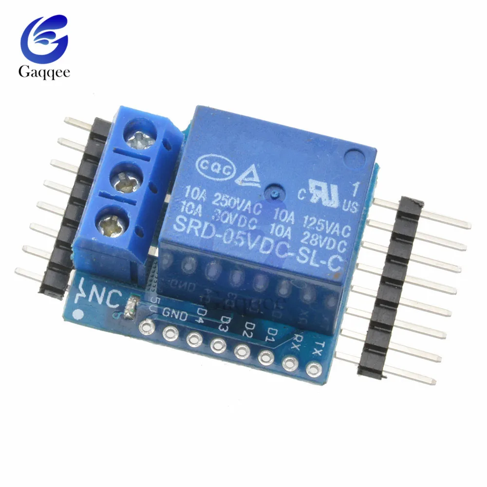 5V//12V WeMos D1 Mini Relay Shield for ESP8266 Arduino UNO R3 Development Board F