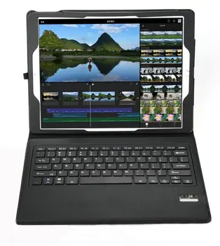 

Newest 2 in 1 Detachable Removable Wireless Bluetooth Keyboard +PU Leather Case Stand Cover For Apple iPad Pro 12.9'' Tablet