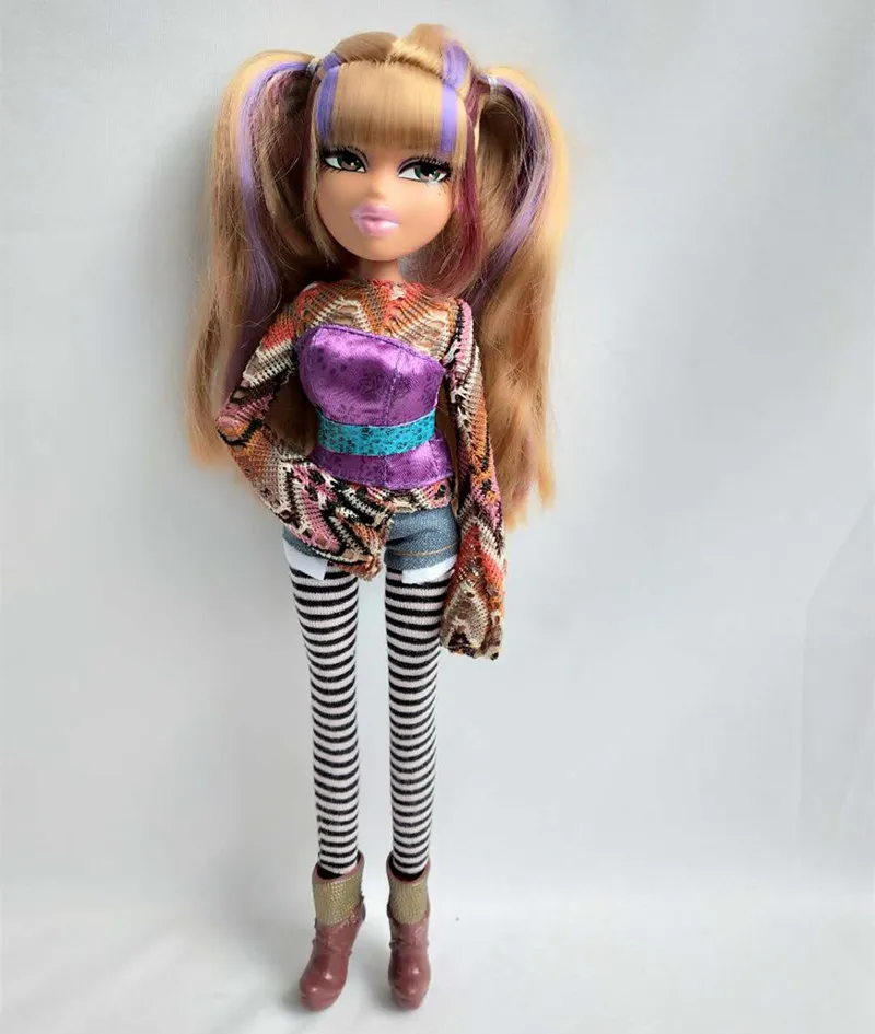 Горячая Распродажа, модная фигурка Bratz Bratzillaz, платье для куклы, uo, игрушка для игры в дом, несколько вариантов, лучший подарок для ребенка - Цвет: Серый