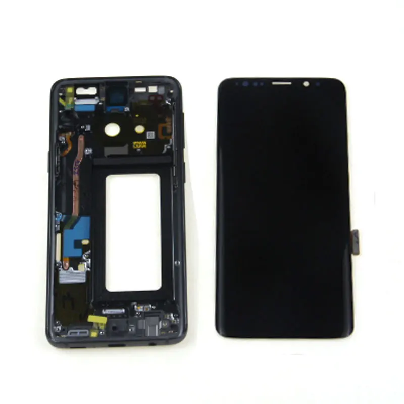 For to Samsung Galaxy S9 S9 Plus Original LCD Monitor Touch Screen Digitizer Component AMOLED Replacement G960 G965 Display