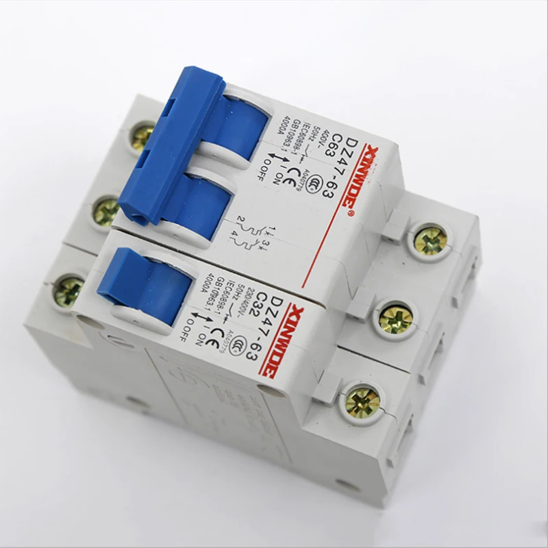1P AC mcb DZ47 C Тип 230/400V ~ 50 HZ/60 HZ Мини выключатель 6A 10A 16A 20A 25A 32A 40A 50A 63A|Автоматические