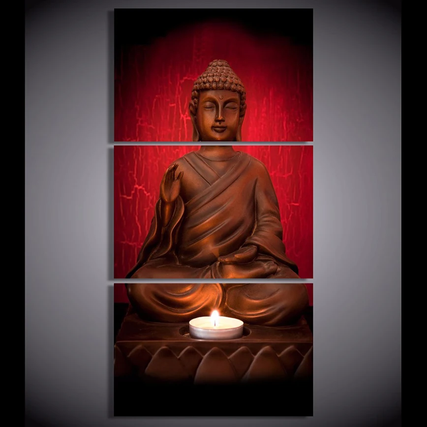 

2018 New 3 sets buddha pattern Full 5D DIY Diamond Painting Embroidery Cross Stitch Rhinestone Mosaic home Decor craft AS863