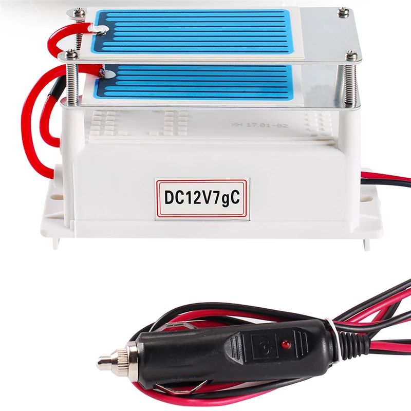 

Portable Vehicle Power supply Ozone Generator DC12V 7G Air Purifier for Car with CE certificate Ozone Sterilizer Machine