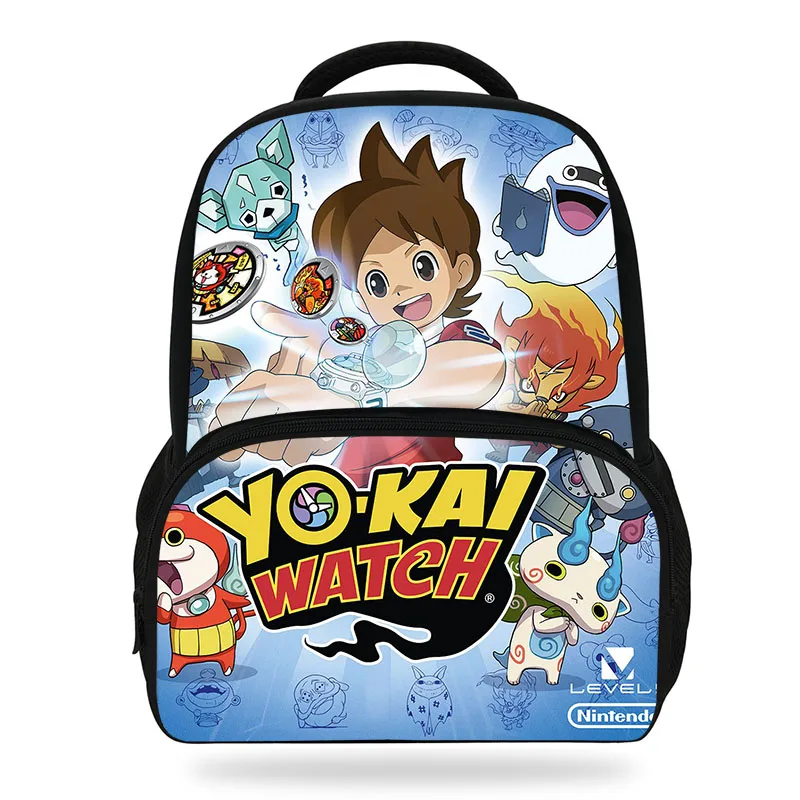 

New Cartoon Yo Kai Watch print Backpack Character Cute Pattern Kids Book Bags Boys&Girls School Backpacks Kindergarten Bag 3D