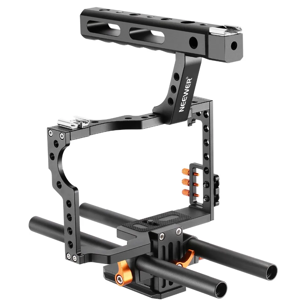 Neewer Film Movie Making Rig Camera Video Cage Kit With Handle Grip for Sony A7 A7S A7SII A7R A7RII