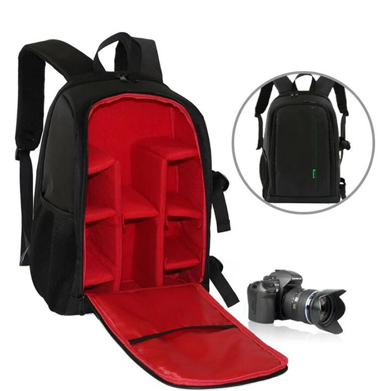 

Waterproof Multi-functional Camera Backpack Digital DSLR Camera Bag for Photographer Canon Nikon