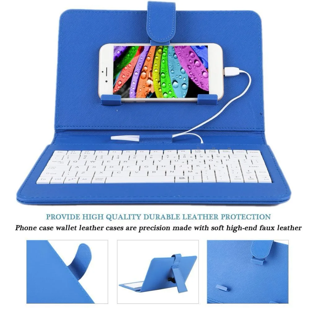 المحمولة الهاتف المحمول لوحة المفاتيح مع بو الجلود حالة المصغّر usb السلكية الهاتف حامل قصاصة اللوحي غطاء لسامسونج الروسية ملصقا المحمولة الهاتف المحمول لوحة المفاتيح مع بو الجلود حالة المصغّر usb السلكية الهاتف حامل قصاصة اللوحي غطاء لسامسونج الروسية ملصقا