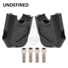 Черный руль мотоцикла стояк CNC алюминиевые ходы бар вверх Крепление комплект для BMW F800GSF800 GS 2008- неопределенные