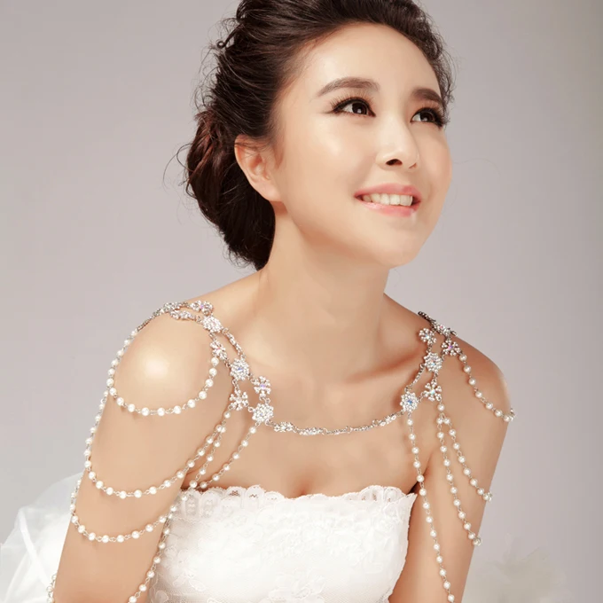 Casamento конъюнкт де Joias de Noiva Colar женские брошки Borla; сезон осень Ombro Cadeia
