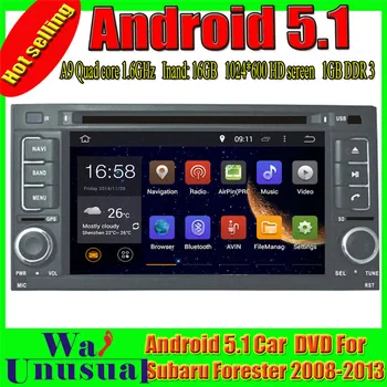 

WANUSUAL 1024*600 7'' Octa Core 32G 4G RAM Android 6.0 Car Video Player GPS for Subaru Forester 2008 2009 2010 2011 2012 2013