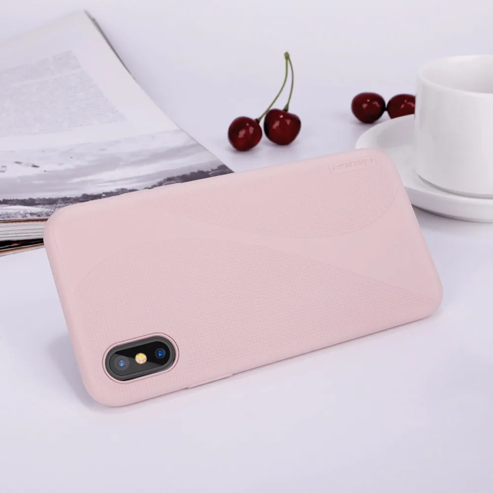 Nillkin чехол для телефона s для iPhone X Мягкая задняя крышка силиконовый защитный чехол для телефона для iPhone x чехол для телефона роскошный разноцветный
