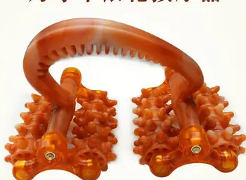 

four wheel Manual Acupuncture point Meridian massager for back leg foot waist 18*11cm free shipping