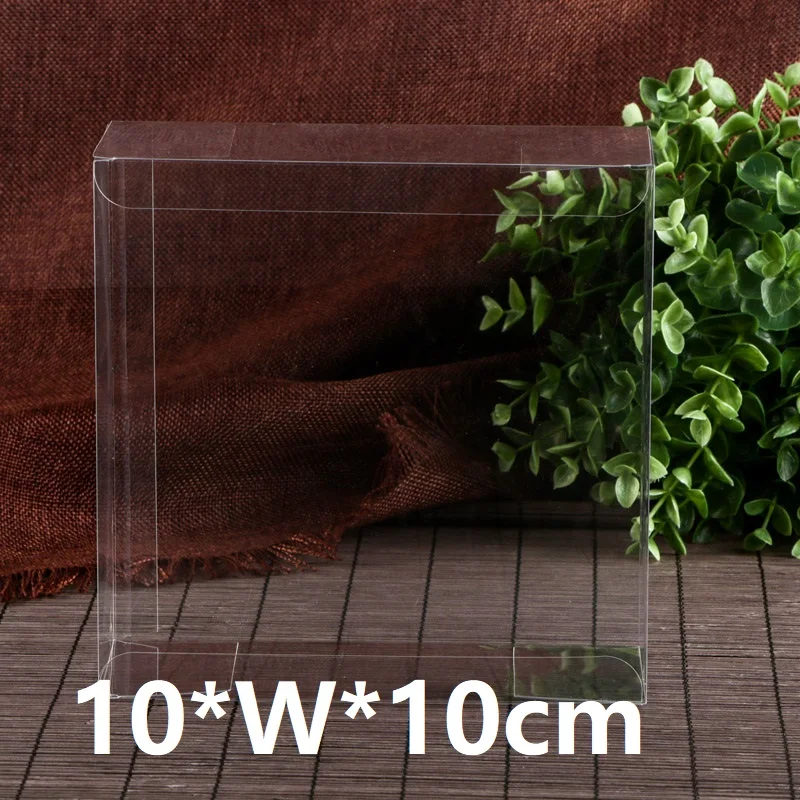1010Hcm Square Plastic Clear PVC Boxes Transparent Waterproof Wedding Gift Box Storage Packaging Box Event&Party Supplies (6)