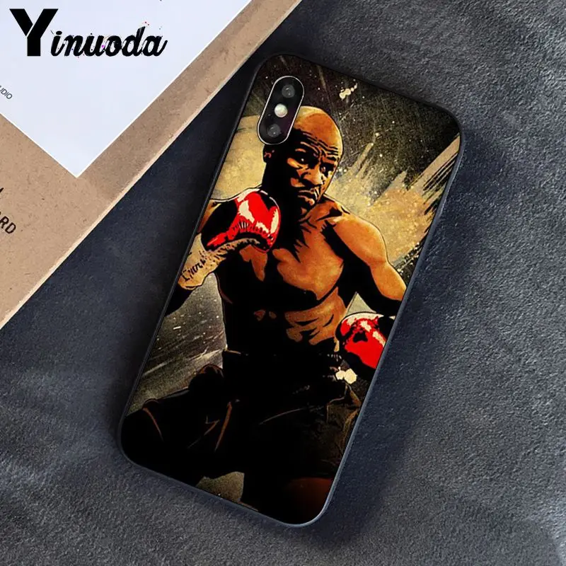 Yinuoda Muhammad Ali бокс Чемпион Новинка чехол для телефона Fundas чехол для iPhone 8 7 6 6S 6Plus X XS MAX 5 5S SE XR Fundas Capa - Цвет: A12