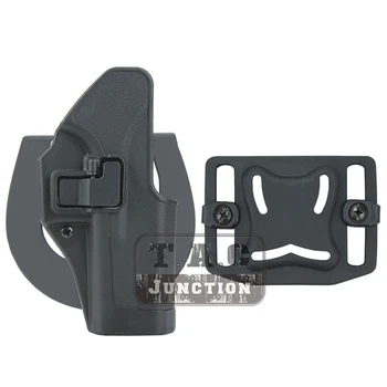 

Tactical Glock 17 19 22 23 31 32 CQC Serpa Concealment Quick Right Hand Waist Paddle Belt Loop Pistol Holster Gun Case Pouch