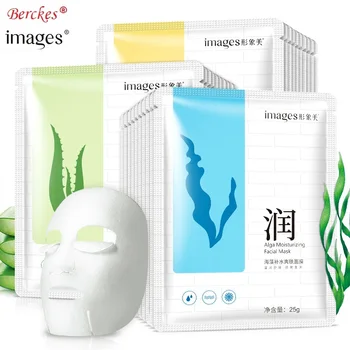 

HOT Image Beauty Aloe Vera Refreshing Mask Moisturizing Refreshing Oil Control Moisturizing Snail Seaweed Mask