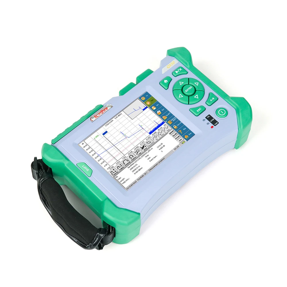 

KOMSHINE QX50-S1310/1550nm 32/30dB Visual Fault Location Function Optical Fiber OTDR communication Fiber Testing equipment