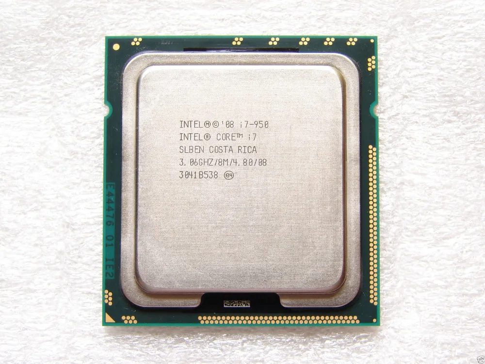 Процессор Intel Core i7 950 четырехъядерный процессор LGA 1366 3 06 ГГц 4.8GT/s SLBEN|i7 cooler|cpu athloni7 core