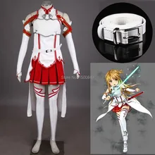 Athemis Sword Art Online Asuna Anime Cosplay Costume high quality any size outfit custom made athemis gane assassin s creed female assassin cosplay costume custom made set high quality