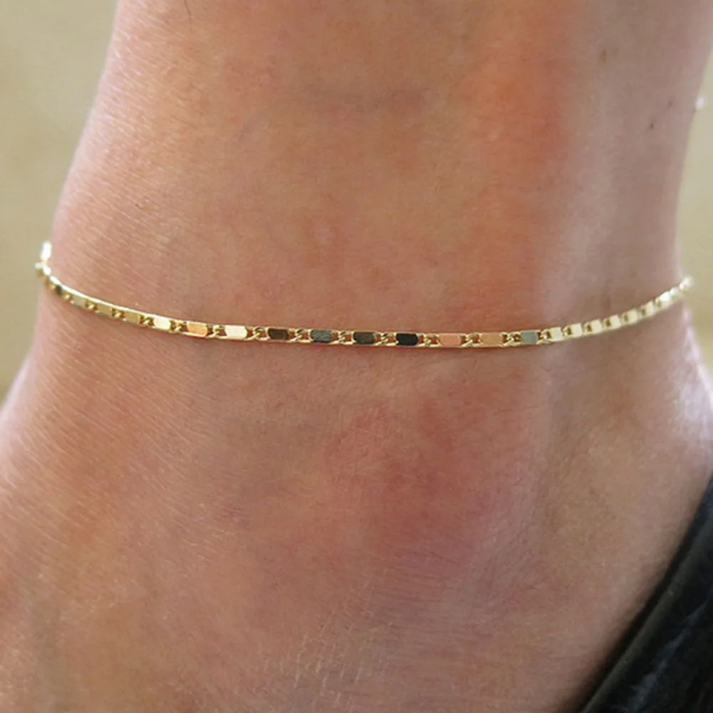 New Fine Sexy Anklet Bracelet Cheville Barefoot Sandals Foot Jewelry Leg Chain On Pulsera Tobillo For Women Halhal J13 | Украшения и