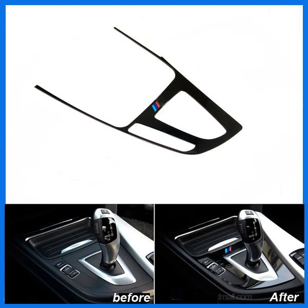 

Acrylic M performance Car gear shifter interior decoration sticker for 2013-2015 BMW 3 series F30 316i 320i 325i 335i