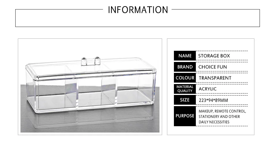 Органайзер для косметики акриловый контейнер для хранения Органайзер для косметики органайзер для косметики caja organizadora SF-1171-1
