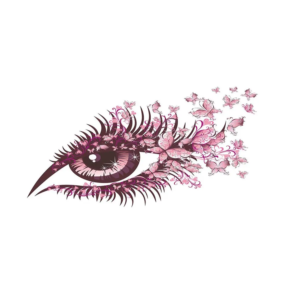 

Butterfly On The Corner Of The Eye Pattern Tablecloth Fabric Waterproof Polyester Smooth Practicality Decorative Pink