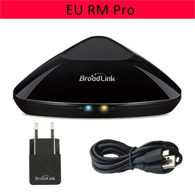 Лучший Broadlink RM3 RM Pro RM Mini3 интеллектуальная Автоматизация дома WI-FI wifi+ ИК+ РЧ универсальный дистанционный контроллер для умного дома для ios ipad Android - Цвет: EU RM Pro