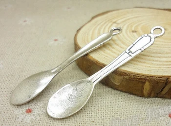 

New snuff spoon, small head, for a wide-mouth containers, gold and silver color/ snuff bottle accessory/ popular in Europe,