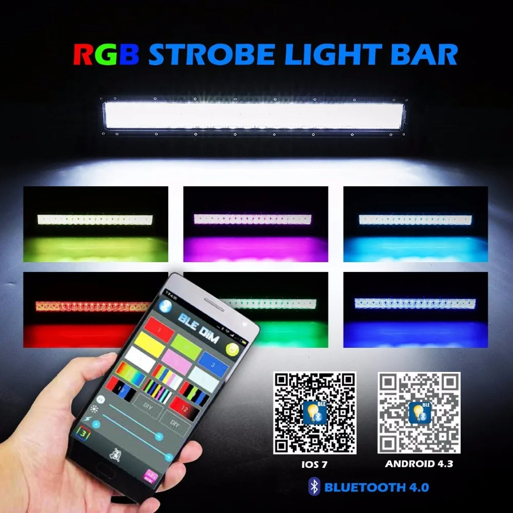 Marloo 42 &quot240 Вт 5D RGB прямой светодиодный светильник бар стробоскопическая вспышка