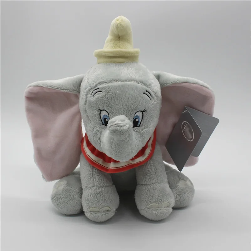 1 шт. сидя 25 см Dumbo игрушки, плюшевые слоны Dumbo мягкие животные мягкие игрушки для мальчика подарок
