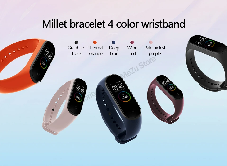 Xiaomi силиконовый сменный Браслет ремешок для Xiaomi Miband 4 3 аксессуары браслет бандаж 4 ремешок на запястье