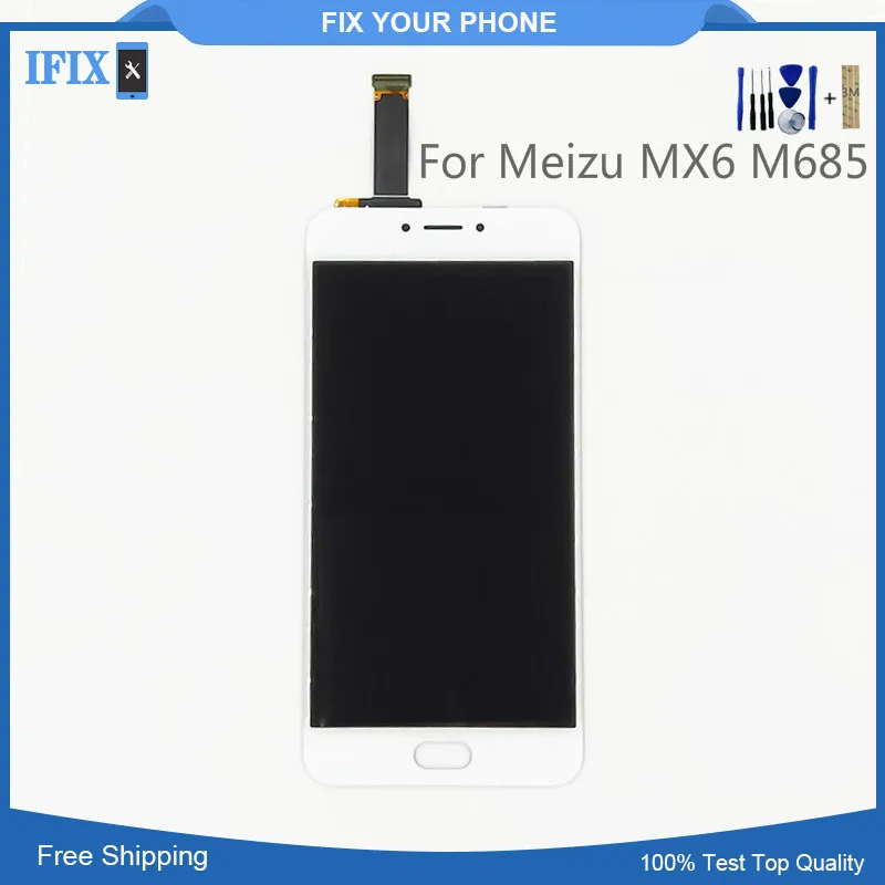ЖК дисплей для Meizu MX6 M685 Дисплей планшета с Сенсорный экран Стекло Панель сборки
