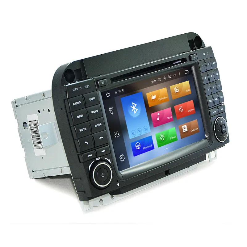 Flash Deal IPS 7" Android 8.0 4G RAM Radio GPS Car DVD Player for Mercedes Benz S-Class W220 S280 S320 S350 S400 S430 S500 1998-2004 2005 1
