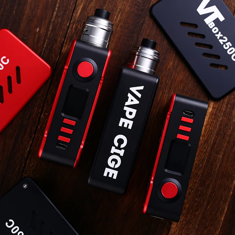 VAPECIGE DNA Box Mod with Newest DNA250C Chip 200W Box Mod VTBOX250C for Dual 18650 battery VAPECIGE DNA Box Mod with Newest DNA250C Chip 200W Box Mod VTBOX250C for Dual 18650 battery
