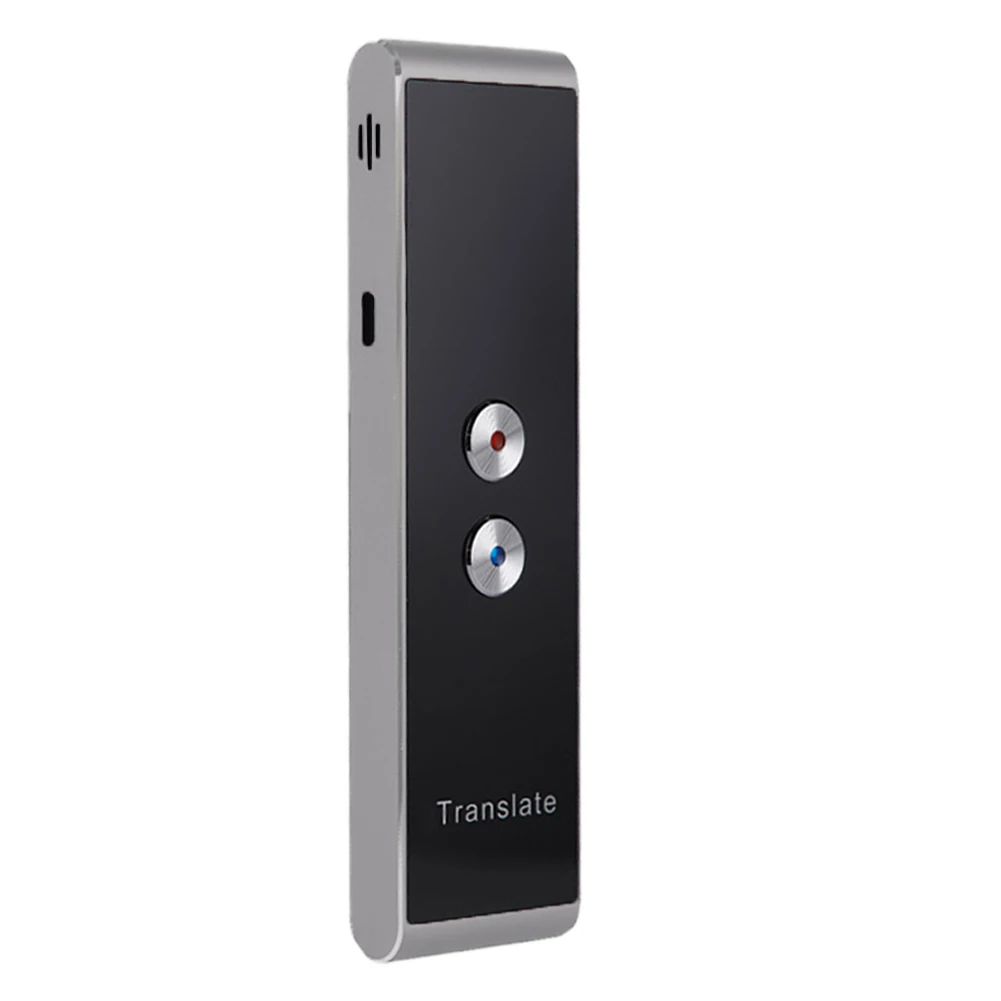 

Translator Portable Smart 30+ Languages 2-way Instant Translate Voice Translation Lightweight Accurate High Recognition Ability