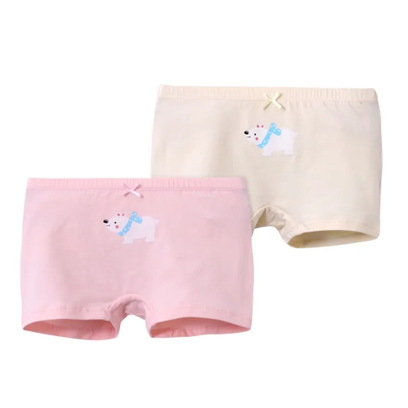 2PcsLot Girls Underwear for Baby Panties Children's Clothing Cartoon Animal Cute Cotton Baby Girl Panties