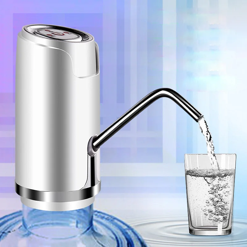 Mini Rechargeable Water Dispenser Pump Wireless battery Water Bottle