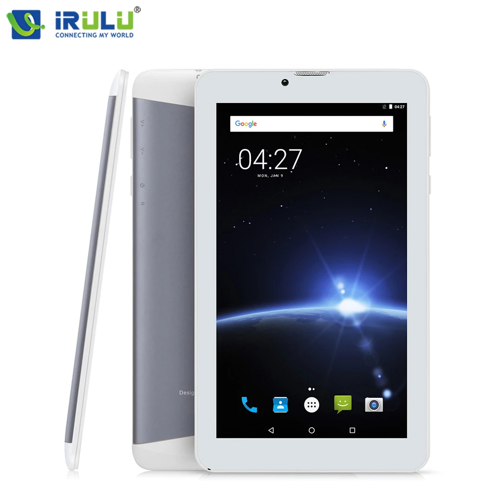 IRulu X6 7 &quotAndroid 7.0 Планшеты 3G Phablet Телефонный звонок 4 ядра 1. Гц 1 ГБ/16 ГБ Bluetooth