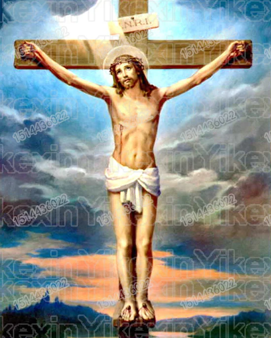 

Diamond Painting Religion Christian Jesus Wall Decor Full Diamond Embroidery Cross Stitch Portrait Series Needle Gifts