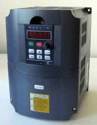 

4000W Variable Frequency Drive VFD Inverter 4.0KW 220V 400HZ For control the speed of spindle
