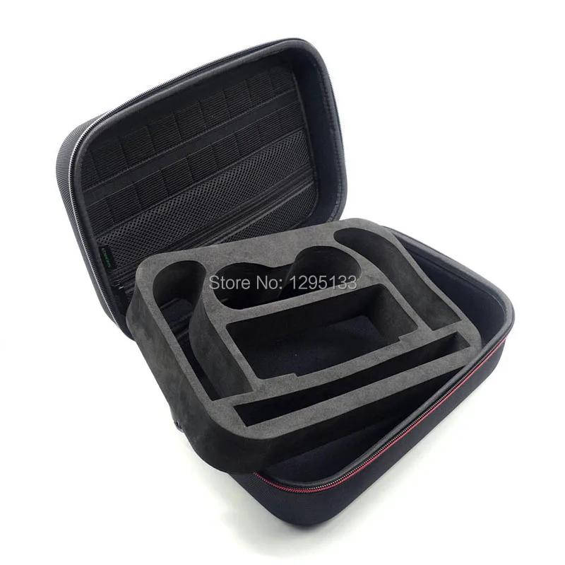 Black Big Capacity Hard Shell Storage Bag Case for Nintendo Switch Console and Accessoris with Handle and Strap (4)