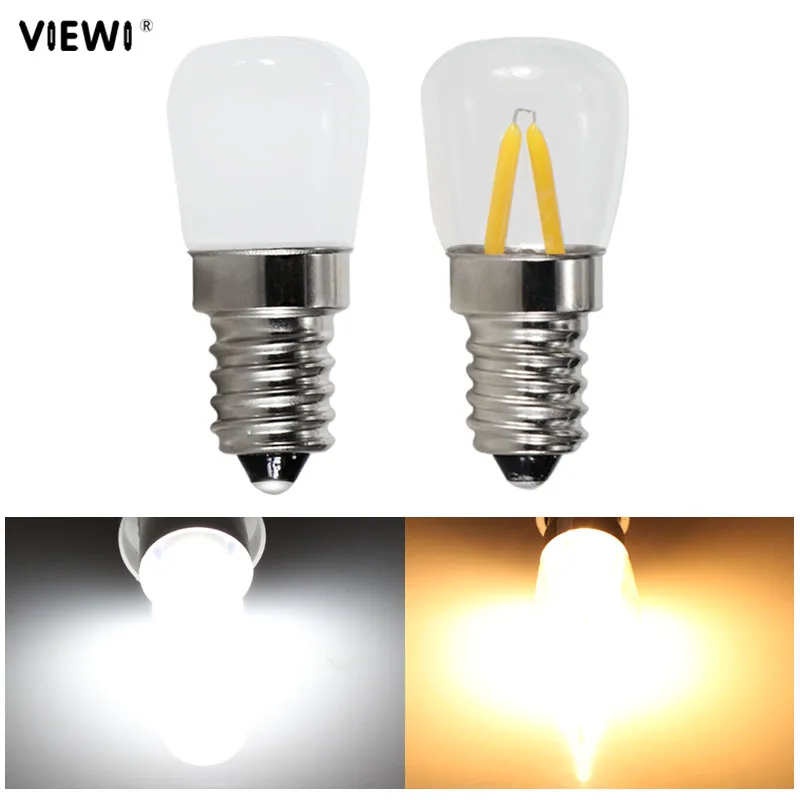 Banzai Kritiek Planeet Ampul T22 E14 Led Filament Light 1.5w 12 Volt E 14 Cob Glass Shell Mini  Night Bulb Refrigerator Fridge Freezer Chandeliers Lamp - Led Bulbs & Tubes  - AliExpress